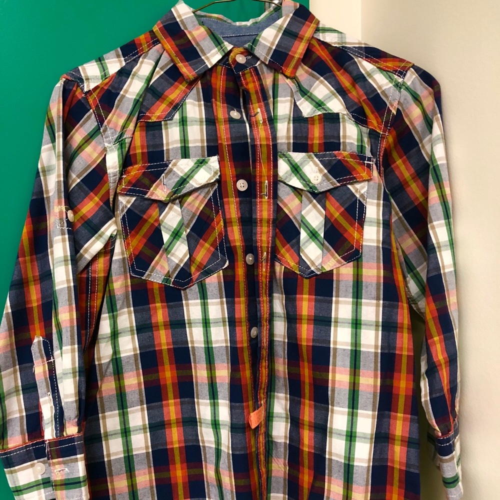 Boy’s Size 8 - adorable vintage plaid